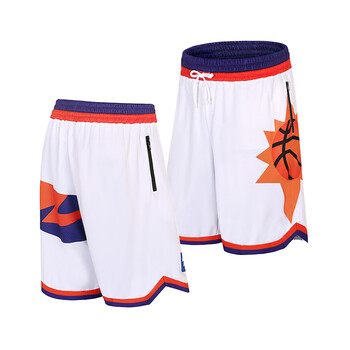 nasalike联名nba篮球运动太阳队布克保罗复古球裤美式训练速干宽松