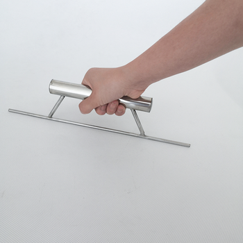 切油条神器切油条滚轮刀商用油条神器不锈钢切面刀用多轮炸油条工具