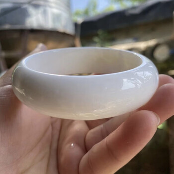 吉裕  天然贝壳手镯女 镯子白贝手串螺化玉民族风海南家有仙妻同款