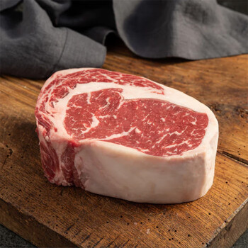 御味家 澳洲进口原切安格斯谷饲150天眼肉牛排 沙朗肉眼部位 1000g包