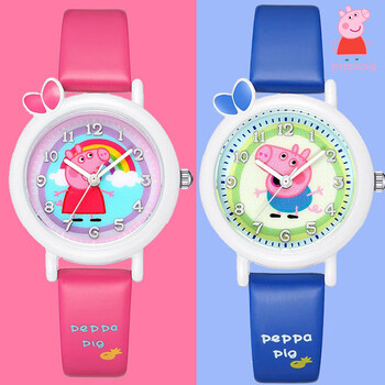 辉导儿童手表3岁宝宝小猪佩奇小孩幼儿电子玩具手表女孩女童2岁礼盒装