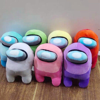 amongus公仔太空玩偶狼人杀游戏周边毛绒玩具我们之中男女友礼物七夕