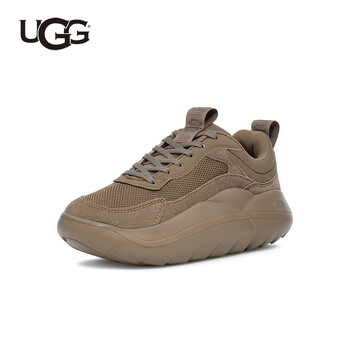 ugg2023秋季男女同款舒适厚底圆头运动时尚休闲鞋老爹鞋1136818skp烟