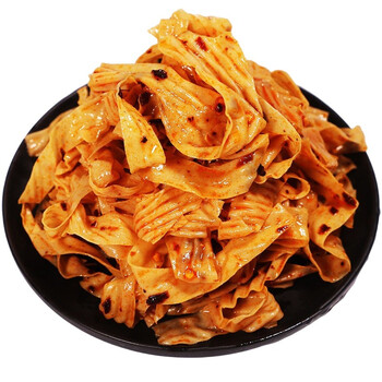 豆腐皮丝干豆皮东北特产干货油豆皮批发豆制品蛋白肉腐竹凉拌菜宽豆皮