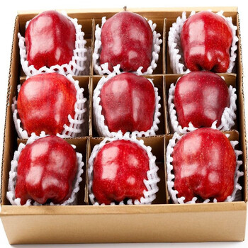 5-9斤特大果企业购更优惠美郡王甘肃天水苹果新鲜当季花牛水果整箱