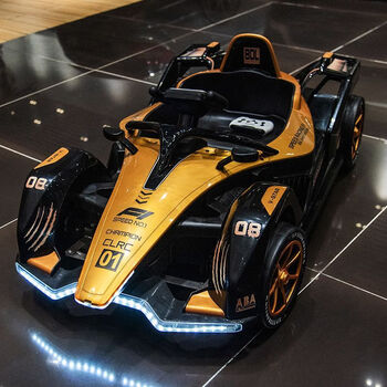 贝比猪猪儿童电动卡丁车可坐大人汽车漂移车平衡车玩具四轮赛车12v7