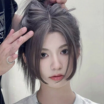 玫黛琳香槟灰染发膏免漂染发剂自己在家染头发植物黑茶纯彩色染发膏