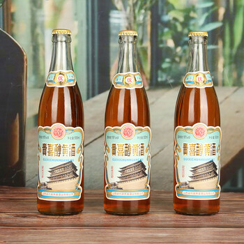 贵喜山西忻州代县特产贵喜黄酒复古整箱12瓶纯粮手工酿造半甜型黍米酒