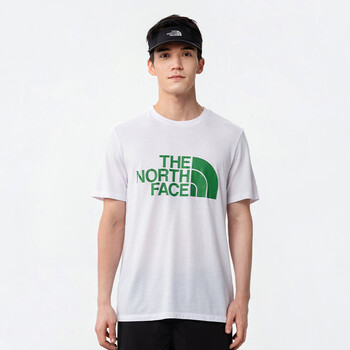 山夏tee】thenorthface北面短袖t恤男户外吸湿排汗上新4ual fn4/白色