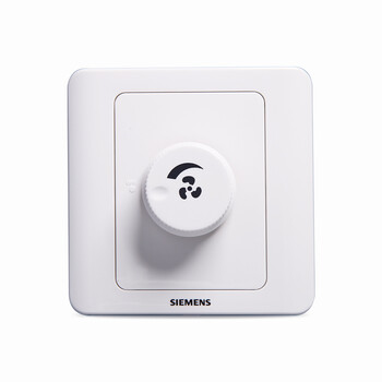 西门子吊扇变速器开关开关面板远景雅白风扇调节器开关旋钮变速家用