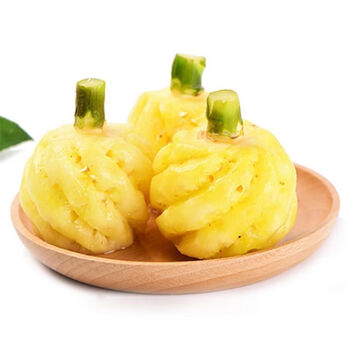 泰国进口即食小菠萝 2袋(3-6个/袋) 顺丰空运 去皮迷你小凤梨 京东