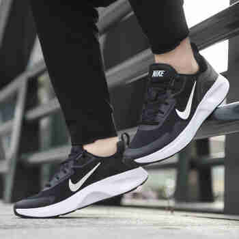 耐克（NIKE）运动男鞋2023夏季新款WEARALLDAY休闲轻便耐磨缓震跑步鞋白DH5753 CJ1682-004 WEARALLDAY/黑色 44