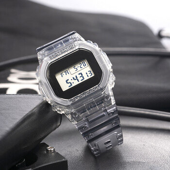 男女复古运动电子表dw5600bb-1a时尚简约防水手表 dw-5600sk-1a冰韧1