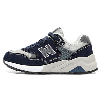 新百伦领跑新百伦580米白男女情侣跑步鞋2023春季n字鞋运动鞋旗舰店