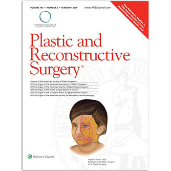 【单期可选】Plastic and Reconstructive Surgery 整形与改造外科学 2019年2月刊 epub格式下载