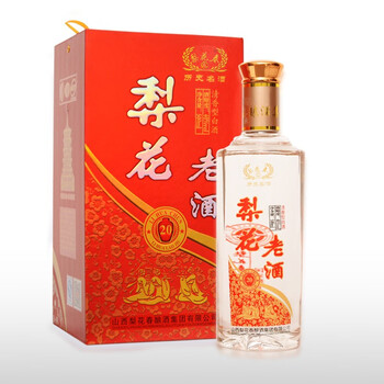 梨花春白酒整箱装特价清香型原浆酒40度礼盒装20年梨花老酒清香型40度