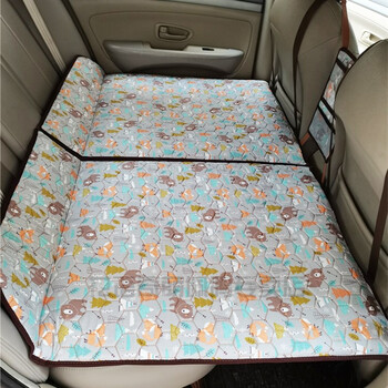 花语奇萌车载折叠床车内睡觉神器汽车后排座睡垫车载床垫轿车上用suv