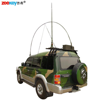 哲奇 tcp113-1统型车载短波天馈系统 无盲区短波天线解决0-100km通信