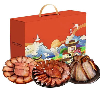 禾澹四川麻辣香肠腊肠四川特产土特产礼盒腊味年货特色 香肠腊肉礼盒