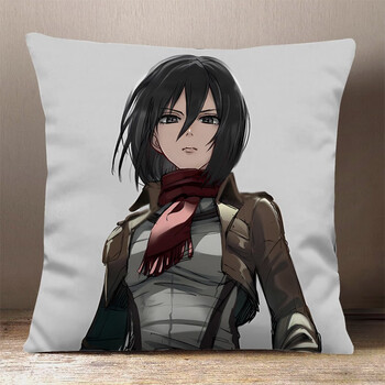 誉静进击的巨人周边三笠·阿克曼海报动漫二次元定制2way抱枕可印照片