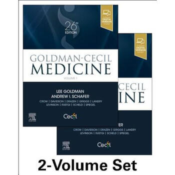 goldman-cecil medicine, 2-volume set  西氏内科学,2卷套