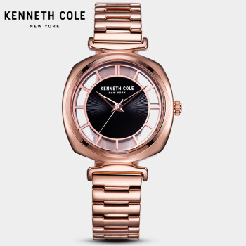 凯尼斯克尔(Kenneth Cole)手表 女个性透视女士手表简约钢带女表防水腕表女KC15108001