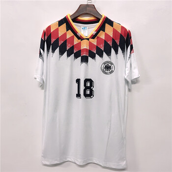 维杰力1994德国球衣主场短袖18号克林斯曼10号马特乌斯国家队队服足球