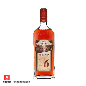 古越龙山 纯正老酒六年  绍兴黄酒 聚会用酒 10度 500ml 单瓶装