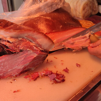 甘肃兰州特产陇西腊肉小吃大胡子腊肉郭娃子土猪五花肉老腊肉腌制腊肉