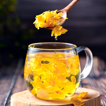 xywlkj笠禾甄选霍山特产铁皮石斛花鼓槌石斛花散装花茶干花泡茶养生茶