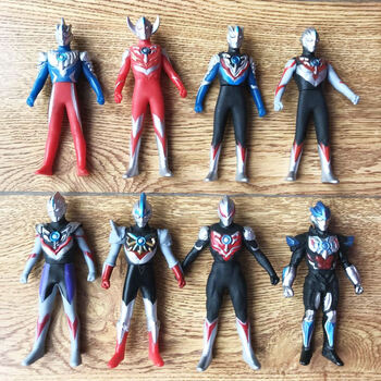 三重形态欧布奥特曼三重形态动人偶原生重光疾风爆炎闪电暗耀头镖 4款