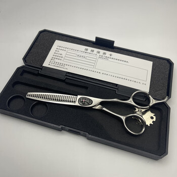 【现货速发】鸡牌剪刀 日本火山鸡牌美发剪刀大武士理发剪刀平剪牙剪