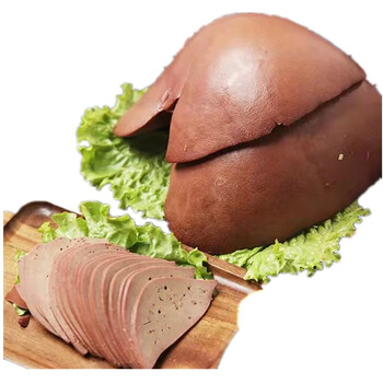 熟猪肝新鲜现卤猪肝下酒凉菜小吃猪肚猪肠酱猪肝睿展1kg2斤