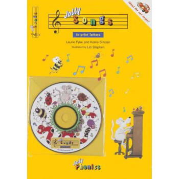 4ܴJolly Songs: Book & CD in Print Letters (American English Edition)
