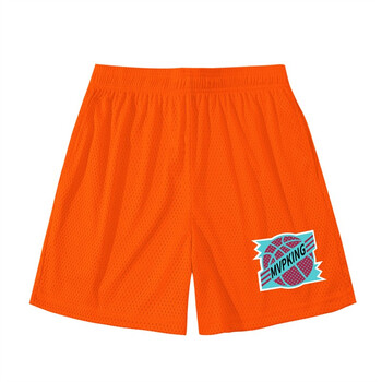 楚步美式四分复古运动篮球短裤透气休闲五分宽松训练男不过膝跑步球裤