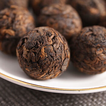 食芳溢500克冰岛老树龙珠普洱茶生茶手工沱茶云南茶叶250克批发熟茶