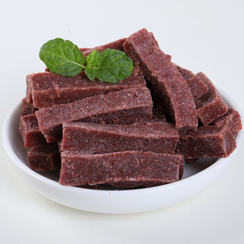 玖纹豹山东特产山楂条 宝宝零食蜜饯山楂果球卷干片散称零食 250g2袋