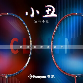 薰风薰风kumpoo羽毛球拍全碳素纤维超轻拍攻守兼备训练比赛用拍小丑