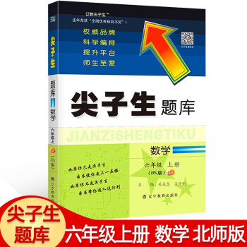 尖子生题库六年级上下册数学人教版+北师版2021小学6年级同步教材全解练习题资料天天练 上册数学（北师）