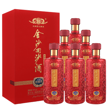 贵州金沙酒 53度酱香型白酒 纯粮酿造 商务宴请收藏送礼 金沙回沙酒