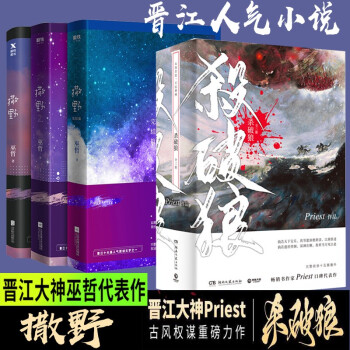 ヒラギノ 小説/ 撒野（全三冊） 中国版 巫哲 左肩有你 耽美 BL