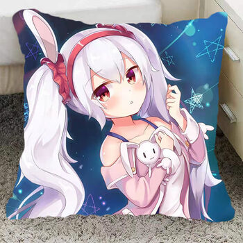 碧蓝航线抱枕 舰娘拉菲动漫周边枕头二次元枕套男女生日礼物靠垫 16