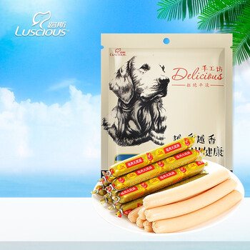 路斯狗零食幼犬火腿肠肉干宠物香肠狗狗零食品泰迪金毛幼犬鸡肉火腿肠狗狗香肠 送完为止 保质期2个月 火腿肠鸡肉味0g 图片价格品牌报价 京东