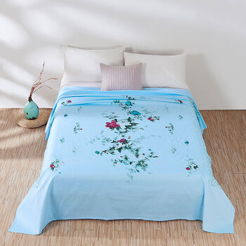 【现货闪发】民  光床单老上海床单单件纯棉加厚印花老款上海 丹霞