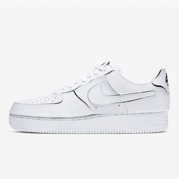 nike耐克airforce1男子空军一号af1拆卸魔术贴板鞋cz5093100白色42