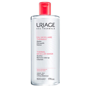 依泉uriage特安舒缓洁肤水脸部彩妆卸妆水卸妆液温和清洁眼唇可用500