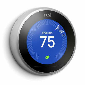 3代nest thermostat恒温器温控器空调面板远程智能家居美版 nest 3代