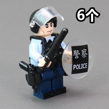 合金乐高特警玩具图片