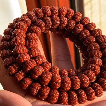 聪蝶 树王小金刚菩提子 108颗梅花桩双龙纹蜂窝机刷 5瓣收藏级树王小