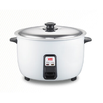 松宜不粘电饭锅食堂商用超大容量保温饭店煮粥煲汤老式电饭 13l铝白胆